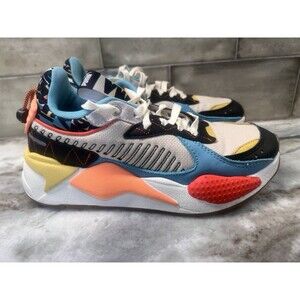 Puma RS-X HC Sneakers Shoes Putty Black Porcelain Mens 6 Womens 7.5-8